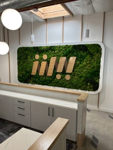 Meals on Wheels Moss Wall Art