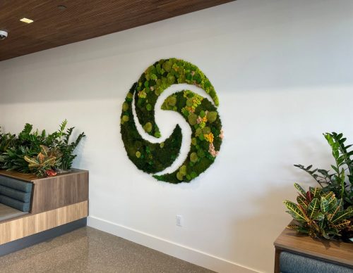 Custom Moss Wall Design